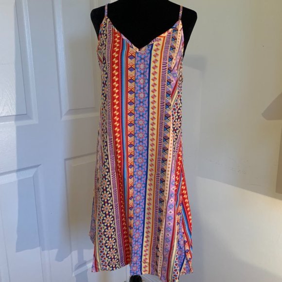 Boho Floral Print Cami Dress - Picture 6 of 6